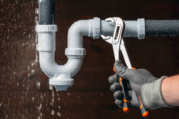 Professional Gas Line Repair technician working in Cascade, ID